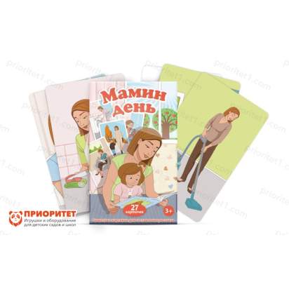 Набор карточек «Мамин день»