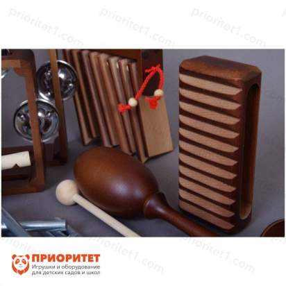 Перкуссионный набор 26 предметов «Сюрприз» Мастерская Сереброва маракас