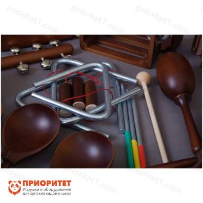 Перкуссионный набор 26 предметов «Сюрприз» Мастерская Сереброва треугольники