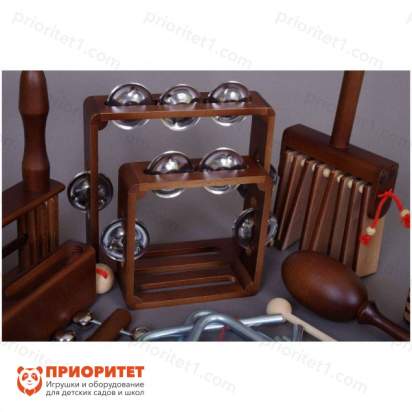 Перкуссионный набор 26 предметов «Сюрприз» Мастерская Сереброва тамбурины