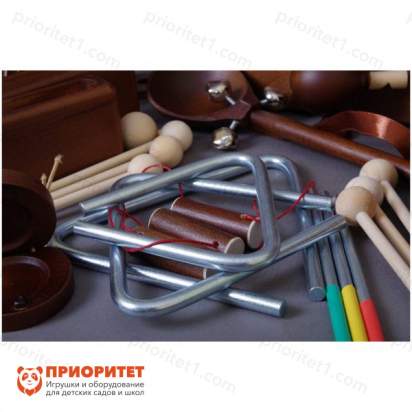 Перкуссионный набор 40 предметов «Шоколад» Мастерская Сереброва треугольники