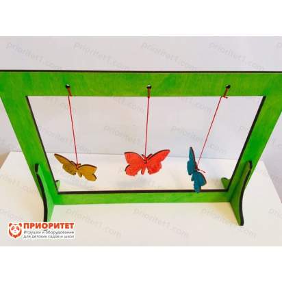 Логопедический дыхательный тренажер «Бабочки», Сенсорика, вид сверху