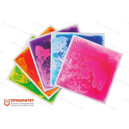 Тактильная дорожка «Маты с цветным гелем» (6 шт), набор
