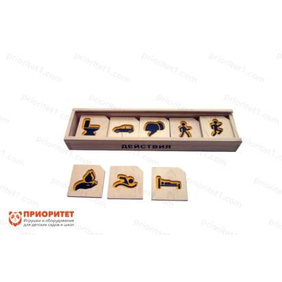 Игровой набор карточек «Альтернативная коммуникация» - Действия. Индивидуальный