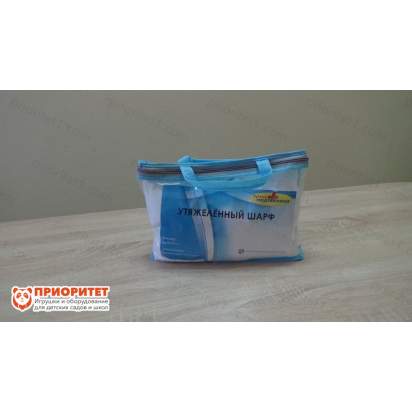 Утяжеленный шарф (1,3 кг, зеленый), в упаковке