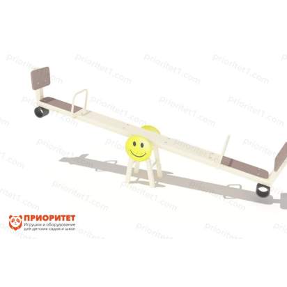 Качели-балансир «Улыбка» большие коричневые