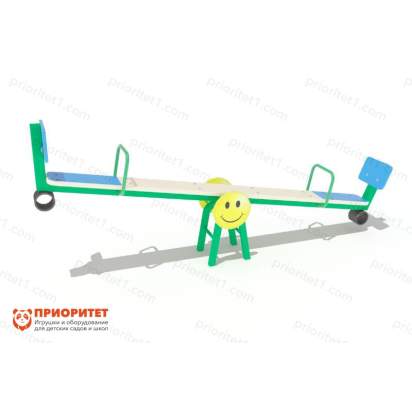 Качели-балансир «Улыбка» большие бирюзовые