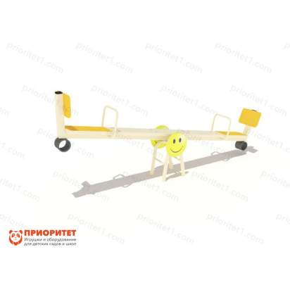 Качели-балансир «Улыбка» большие желтые