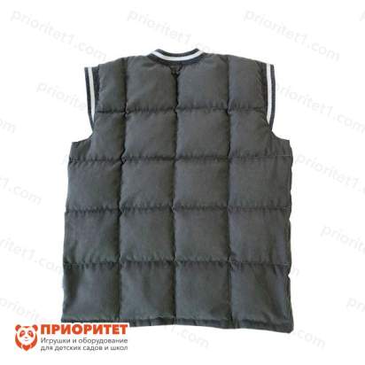 Утяжеленный жилет с трикотажным подвязом (146-158 см, для 11-15 лет), вид сзади