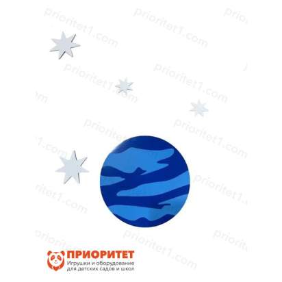 Комплексное настенное решение «В космосе» 3_1