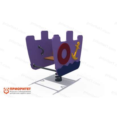 Качалка на пружине Корабль