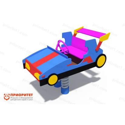 Качалка на пружине «Гоночная машина»