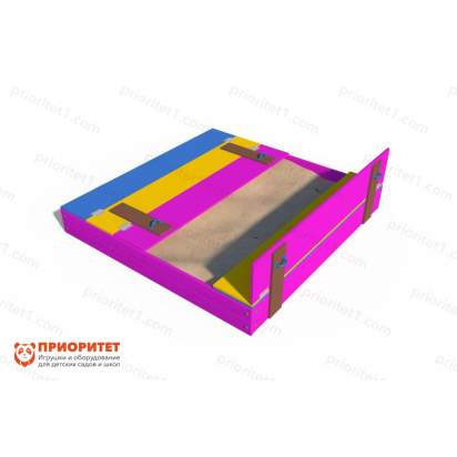 Песочница с крышкой-лавкой