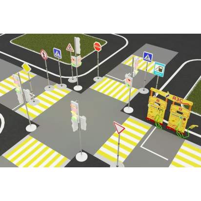 Автогородок Юный пешеход