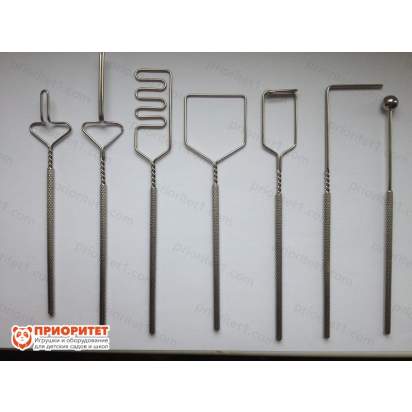 Комплект профессиональных логопедических зондов с улучшенными ручками, 7 шт