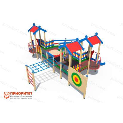 Игровой комплекс «Тридевятое царство» общий вид