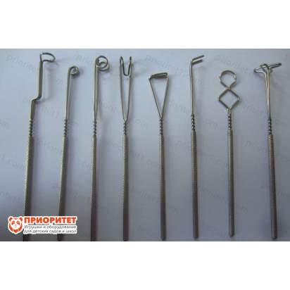 Комплект массажных зондов с улучшенными ручками, 8 шт