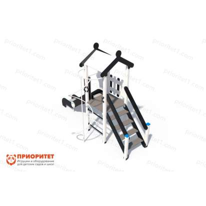 Детский игровой комплекс «Зебра» вид сзади