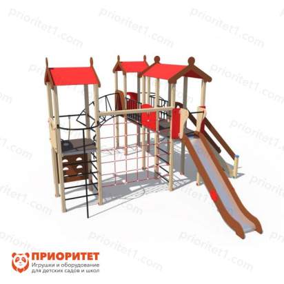 Детский игровой комплекс «Городские высоты» общий вид