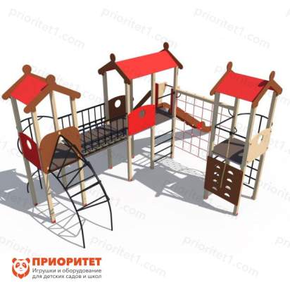 Детский игровой комплекс «Городские высоты» вид сбоку