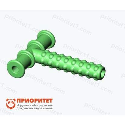 Трубка для развития артикуляционного аппарата и обечения жеванию (рифленая)_1