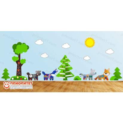 Комплексное настенное решение «В лесу»_1