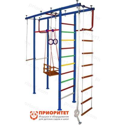 Спортивный комплекс для детей с качелями №2 (ступени ПВХ)