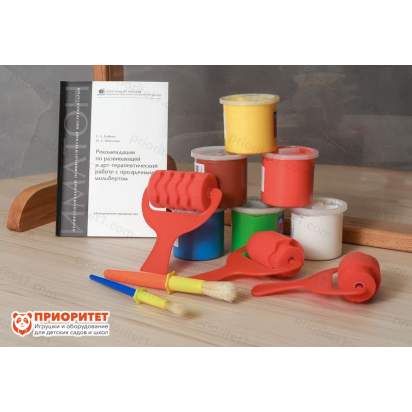 Арт-терапевтический комплекс с прозрачным мольбертом 2