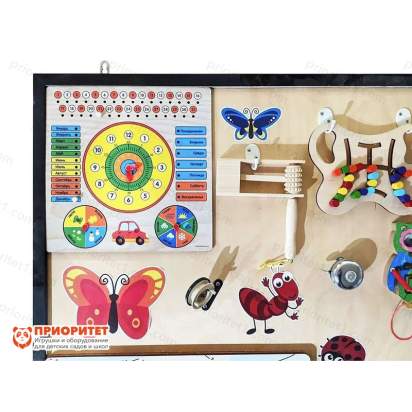 Тактильно-развивающая панель «В деревне» 2_1