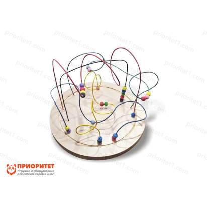 Детский игровой сенсомоторный комплекс «Поймай бусинку»_1