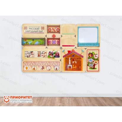 Дидактическая настенная панель «Русский народный быт» 2