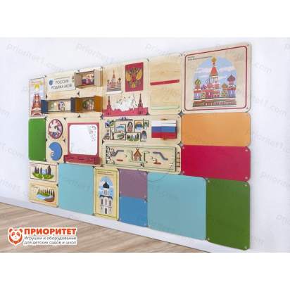 Набор стеновых панелей «Памятные места России - Казань, Камчатка» 3