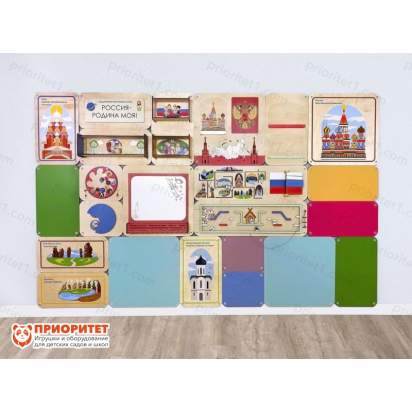 Набор стеновых панелей «Памятные места России - Казань, Камчатка» 2