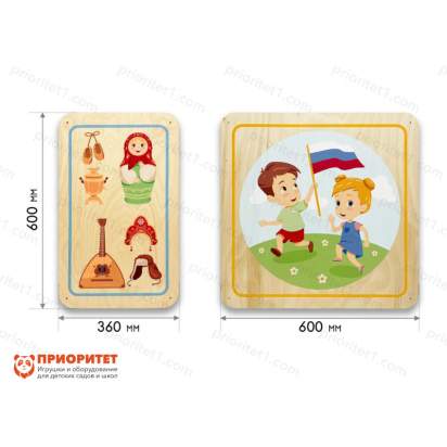 Набор стеновых панелей «Символы России - Культура»