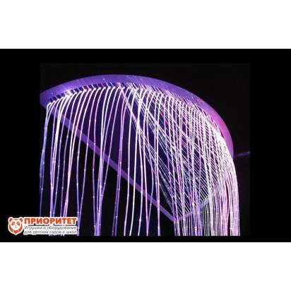Фиброоптический душ полукруг премиум металл_1