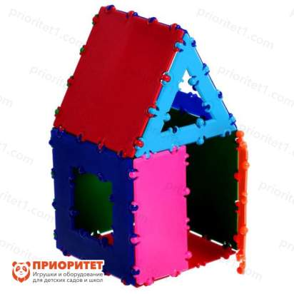 Конструктор ТИКО «Геометрия», 155 деталей, 6 колёс 7