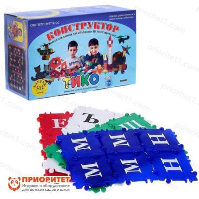 Конструктор ТИКО «Азбука», 312 деталей