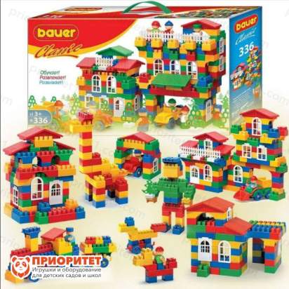 Развивающий конструктор Bauer Сlassic 336 элементов 4_1