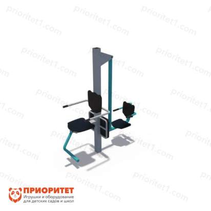 50954_Уличный тренажер Жим ногами и разгибание ног_1