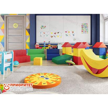 Игровая комната из мягких модулей Теремок 1
