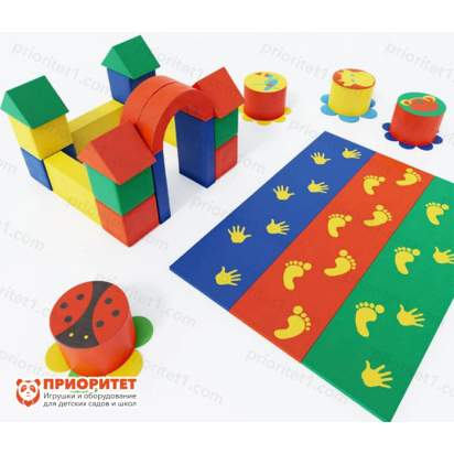 Игровая комната из мягких модулей Маленький Замок