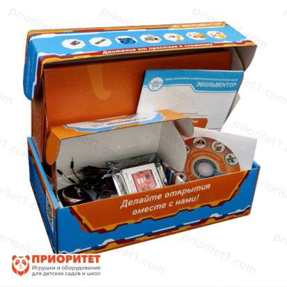 Электронный конструктор Эвольвектор Программируемые контроллеры ЭВ-210 Стартовый набор 6