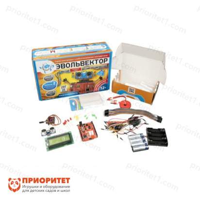 Электронный конструктор Эвольвектор Программируемые контроллеры ЭВ-220 Основной набор 5