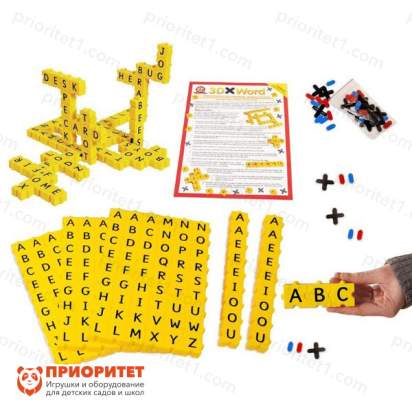 Обучающий конструктор Morphun 3D Английский язык 3DXWord