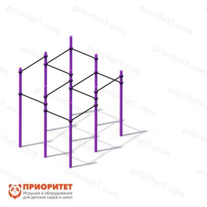 Комплекс разноуровневых турников (89 мм)