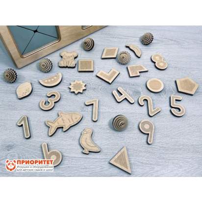 Тактильный развивающий комплект Тайничок 3