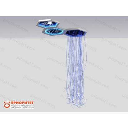 Набор потолочных светодиодных панелей