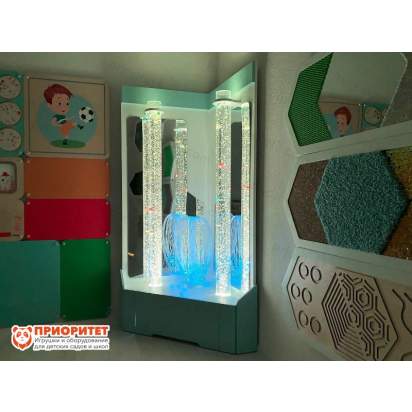 Угловая воздушно-пузырьковая колонна двойная 3