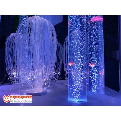 Угловая воздушно-пузырьковая колонна двойная 4