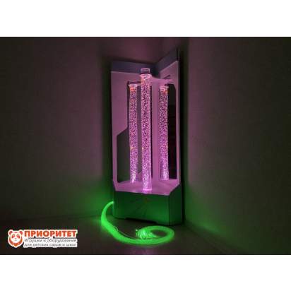 Угловая воздушно-пузырьковая колонна одинарная 3